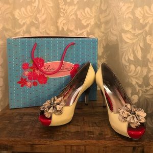 Poetic Licence Black and White Heels